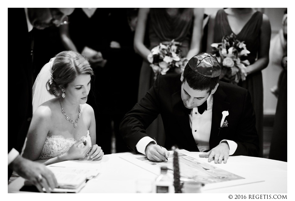 Miriam and Marc, Jewish Wedding, The Willard Hotel