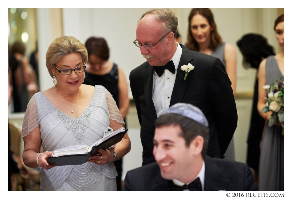 Miriam and Marc, Jewish Wedding, The Willard Hotel