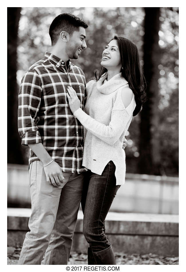  Engagement session with Neha and Rohan t Teddy Roosevelt Park in Washington DC