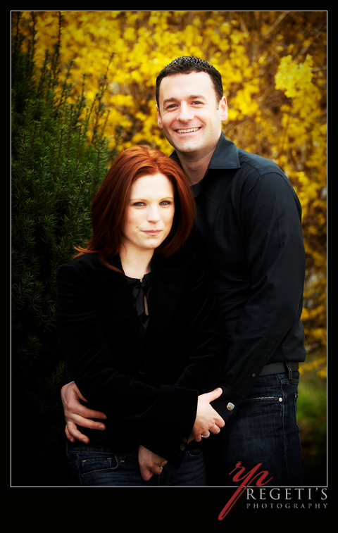 Allison and Chad's Engagement Photography Session in Warrenton Virginia