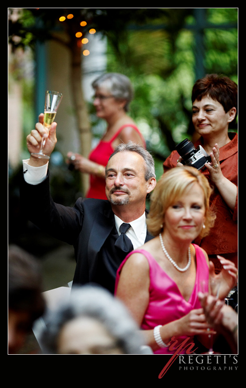 Wedding Reception at  Meadowlark Botanical Gardens State Park, Vienna Virginia