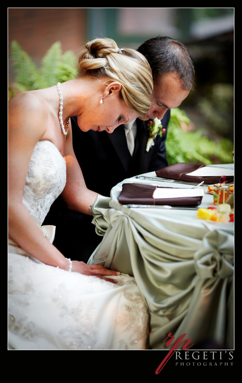 Wedding Reception at  Meadowlark Botanical Gardens State Park, Vienna Virginia