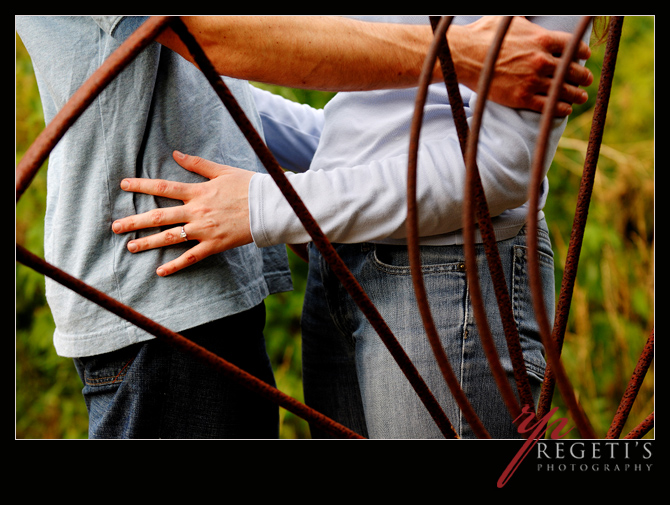 Brooke and Stefan's engagement pictures in Fredrick, MD