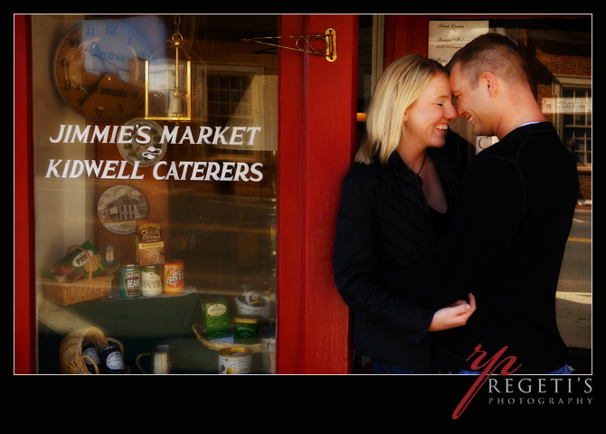 Engagement Session by Regeti's Photography in Old Town Warrenton, VA