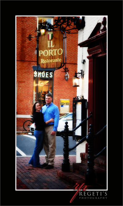 Holly and Mike, Regeti's Engagement Session in Old Town Alexandria