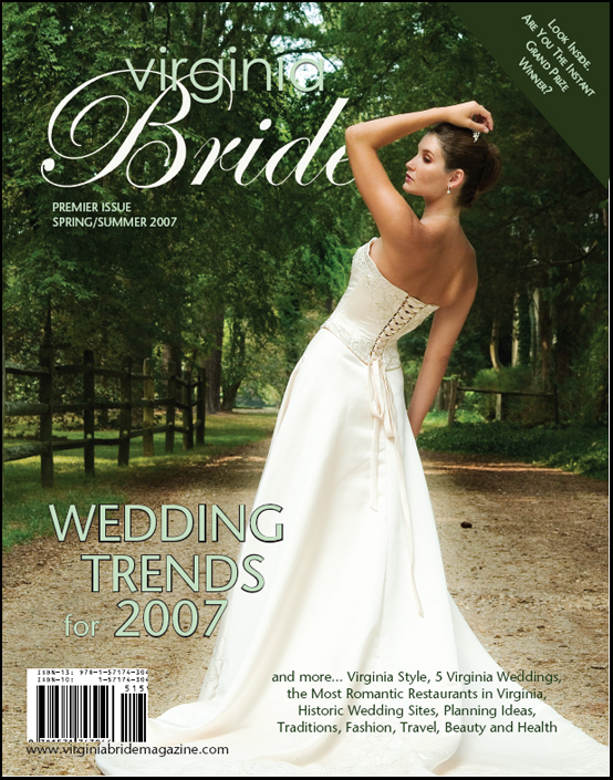 Regeti's in Virginia Bride's Magazine !!!