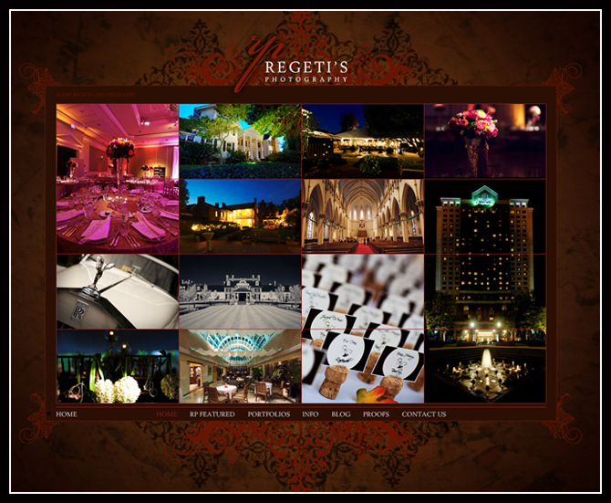 Regeti's Photography Website